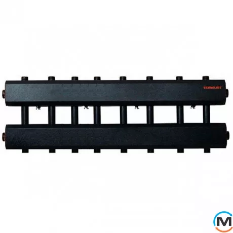 Коллектор комбинированный Termojet Dn50 в кожухе 4 выхода вверх/вниз Dn32 (К82ВН150(300)), фото 