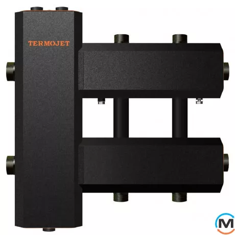 Коллектор комбинированный Termojet Dn32 с гидрострелкой СК26 1 выход вверх/вниз Dn25 (КГС22ВН125(200, фото 