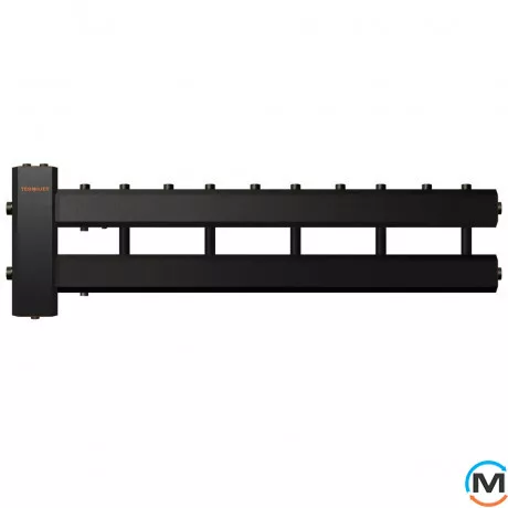 Коллектор Termojet Dn32 с гидрострелкой в кожухе 5 выхода вверх Dn25 (КГС52В125(200)), фото 