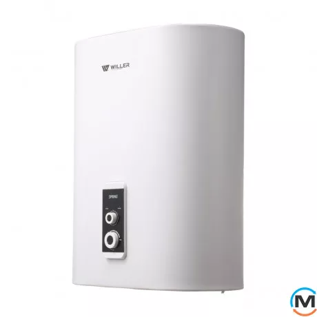 Водонагреватель Willer EVH50R Spring универсальный, Объем (л): 50, Способ установки: Вертикальная  или горизонтальная, Цвет: Белый, фото 