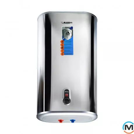 Водонагреватель Willer IV50DR Brig Mirror вертикальный (корпус из нержавеющей стали), Объем (л): 50, Цвет: Нержавейка, фото 