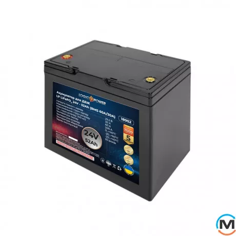 Солнечная электростанция (СЭС) LogicPower 1kW АКБ 1.2kWh (литий) 52 Ah Премиум, фото , изображение 4