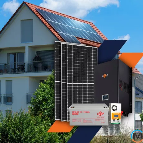 Солнечная электростанция (СЭС) LogicPower 2.5kW АКБ 3.6kWh (гель) 150 Ah Стандарт, фото , изображение 2