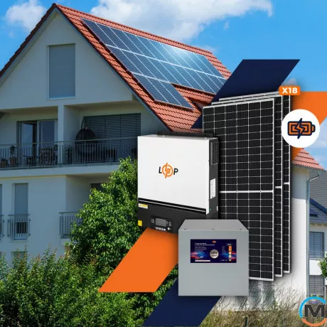 Солнечная электростанция (СЭС) LogicPower 8kW АКБ 11kWh (литий) 230 Ah Премиум, фото , изображение 4