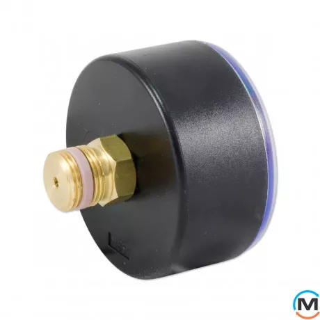 Манометр аксіальний Afriso 50мм, 0-10 бар, з'єдн. 1/4", к.т. 1,6 тип RF металевий, фото , зображення 2