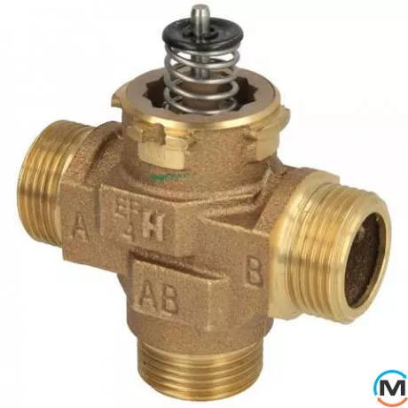 Зонний клапан серії VC 3-х ходовий клапан 3/4" Kv 6.9 м3/год VCZMG6000/U, фото 