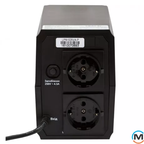 Лінійно-інтерактивне LogicPower ДБЖ LPM-525VA-P (367Вт), фото , зображення 4