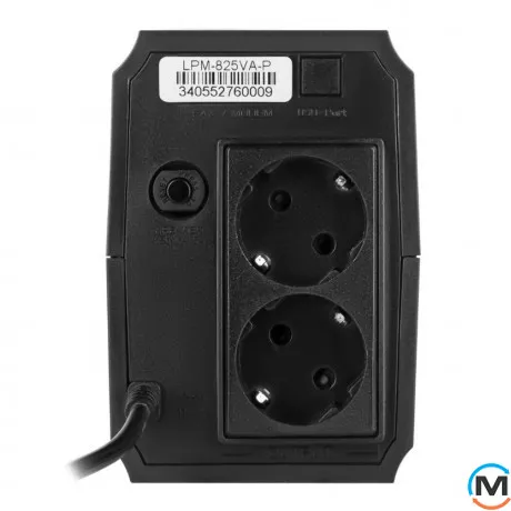 Линейно-интерактивное LogicPower ИБП LPM-825VA-P (577Вт), фото , изображение 3