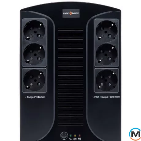 Линейно-интерактивное ИБП LogicPower 850VA-6PS (595Вт), фото 