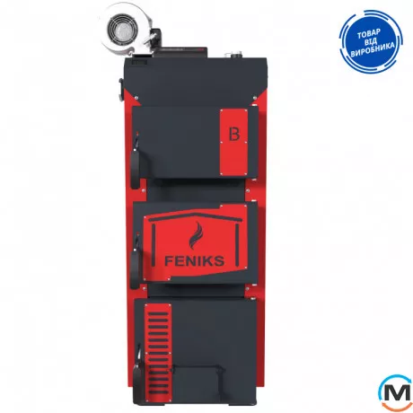 Твердопаливний котел Feniks серія B Plus NEW 15 кВт з автоматикою та вентилятором, Теплова потужність (кВт): 15, фото , зображення 2