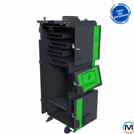 Твердопаливний котел Feniks серія K Plus 17 кВт з автоматикою та вентилятором, Теплова потужність (кВт): 17, фото , зображення 5