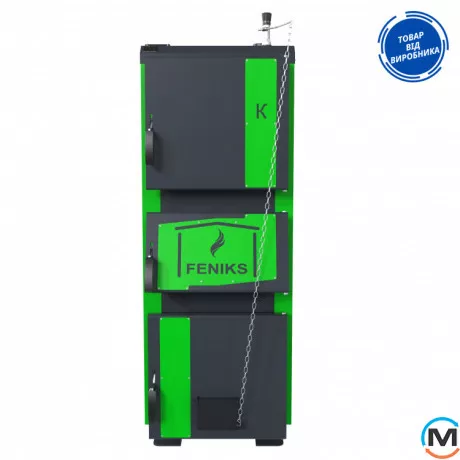 Твердопаливний казан Feniks серія К 25 кВт., Теплова потужність (кВт): 25, фото , зображення 2