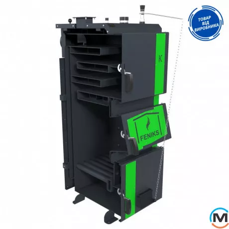 Твердопаливний котел Feniks серія До 17 кВт механіка, Теплова потужність (кВт): 17, фото , зображення 5