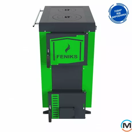 Твердопаливний котел Feniks серія V 12 кВт механіка, Теплова потужність (кВт): 12, фото , зображення 2