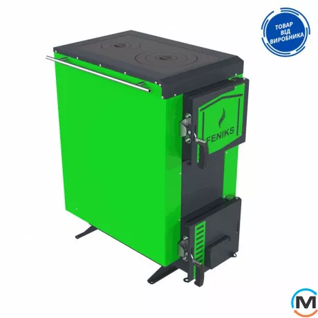 Твердопаливний котел Feniks серія V 12 кВт механіка, Теплова потужність (кВт): 12, фото 