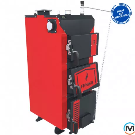 Твердопаливний котел Feniks серія NEW 20 кВт механіка, Теплова потужність (кВт): 20, фото 