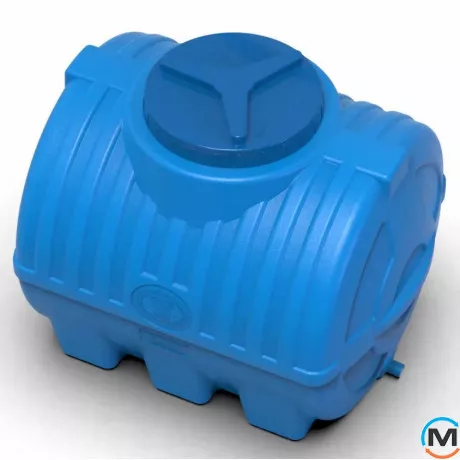 Місткість накопичувальна Євро Пласт харчова 850*610*670 3-ш синя 200 л. горизонтальна, фото , зображення 2