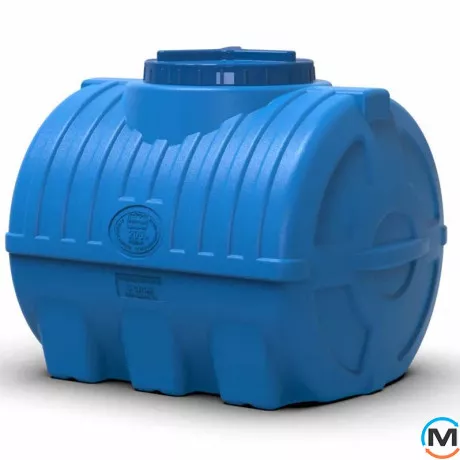 Місткість накопичувальна Євро Пласт харчова 850*610*670 3-ш синя 200 л. горизонтальна, фото 