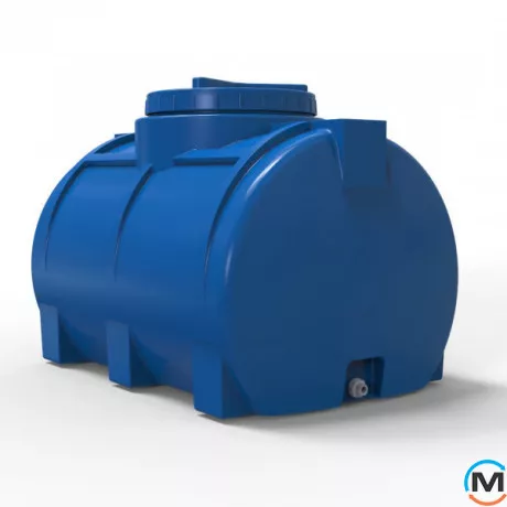 Ємність накопичувальна Євро Пласт харчова Стандартна 1050*670*720 2-ш. синя 250 л. горизонтальна, фото , зображення 2