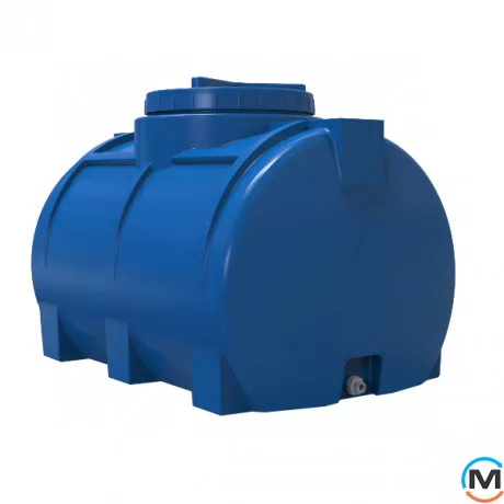 Ємність накопичувальна Євро Пласт харчова Стандартна 1050*670*720 2-ш. синя 250 л. горизонтальна, фото 