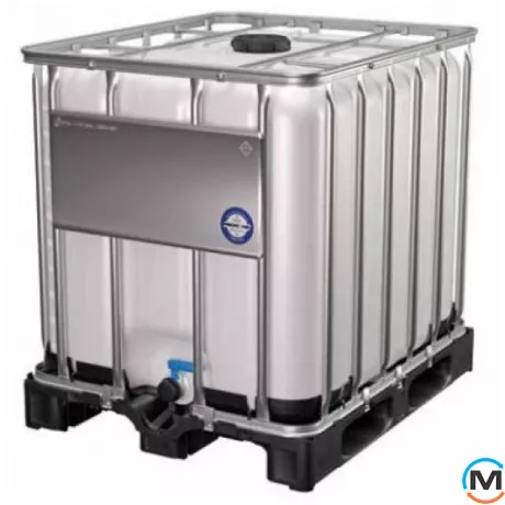 Емкость накопительная Евро Пласт пищевая Еврокуб 1200*1000*1160 1-ш белый 1000 л. для транспортировки., фото 