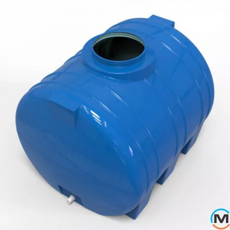 Ємність накопичувальна Євро Пласт харчова І 1240 * 1040 * 1030 2-ш. синя 1000 л. горизонтальна, фото , зображення 3