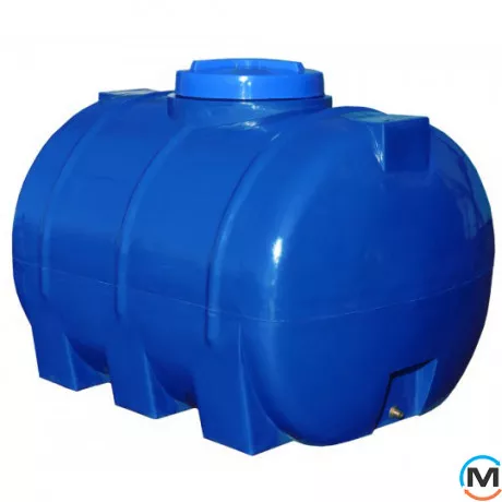 Емкость накопительная Евро Пласт пищевая И 1500*1200*1250 2-ш. синяя 1500 л. горизонтальная, фото 