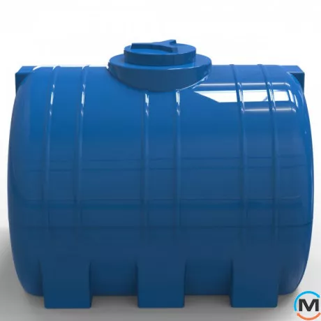 Емкость накопительная Евро Пласт пищевая И 1860*1500*1520 2-ш. синяя 3000 л. горизонтальная, фото , изображение 5