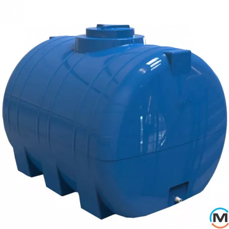 Емкость накопительная Евро Пласт пищевая И 1860*1500*1520 2-ш. синяя 3000 л. горизонтальная, фото 