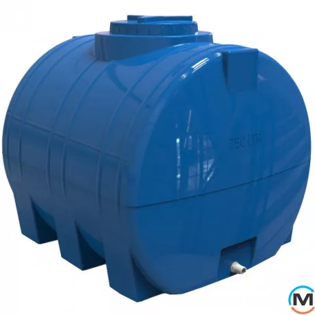 Ємність накопичувальна Євро Пласт харчова І 1060 * 980 * 970 2-ш. синя 750 л. горизонтальна, фото 