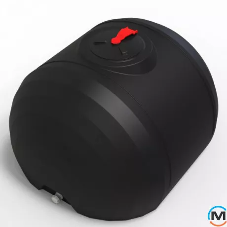 Емкость накопительная Евро Пласт пищевая КАС (тр.) №2 1820*1610*1190 2-ш чёр/бел 2200 л. для транспортировки, фото , изображение 2