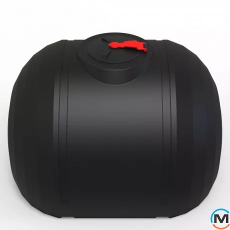 Емкость накопительная Евро Пласт пищевая КАС (тр.) №2 1820*1610*1190 2-ш чёр/бел 2200 л. для транспортировки, фото , изображение 3