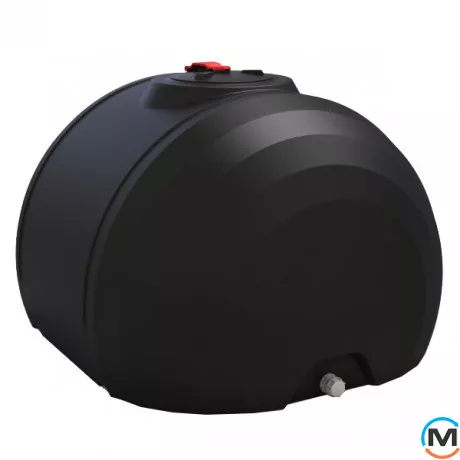 Емкость накопительная Евро Пласт пищевая КАС (тр.) 1470*1300*980 2-ш черная 1200 л. для транспортировки, фото 