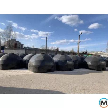 Емкость накопительная Евро Пласт пищевая КАС (тр.) 2410*2200*1550 2-ш черная 5000 л. для транспортировки, фото , изображение 8