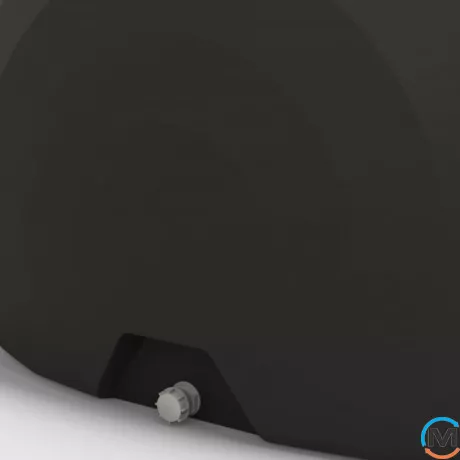 Емкость накопительная Евро Пласт пищевая КАС (тр.) 2400*2160*1530 2-ш черная 5200 л. для транспортировки, фото , изображение 3