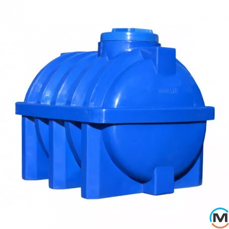 Емкость накопительная Евро Пласт пищевая Ребро 1470*1110*1220 2-ш. синяя 1000 л. горизонтальная, фото , изображение 5