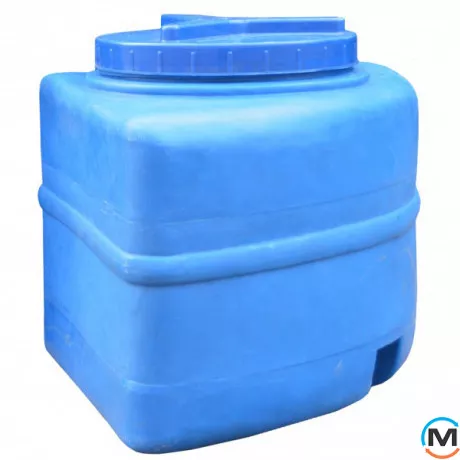 Місткість накопичувальна Євро Пласт харчова Кутова 550*500 2-ш синя 100 л. кутова, фото 