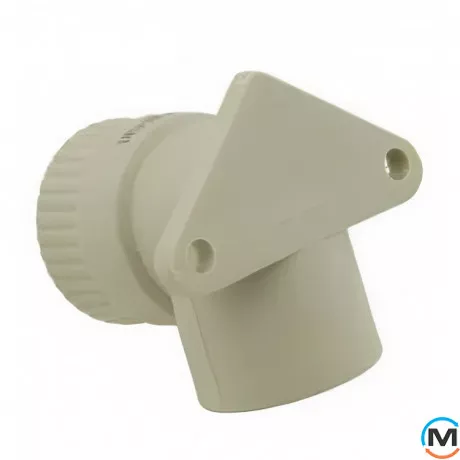 Настінне коліно із металом. внутрішнім різьбленням ASG 20*1/2" ППР (Сірий), фото , зображення 2