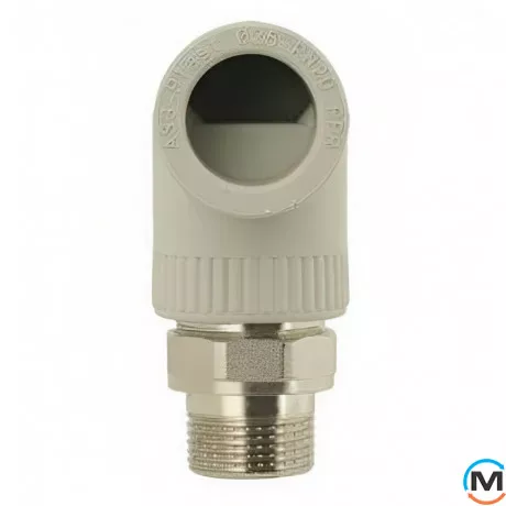 Кран радиаторный ASG 25 без резинки ASG ППР (Серый), Диаметр (мм): 25, фото , изображение 3