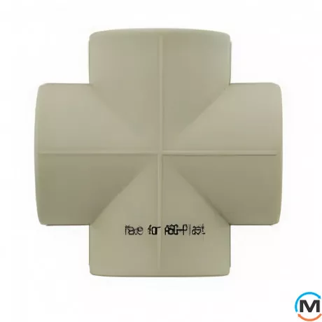 Хрест ASG 20 ППР (Сірий), Діаметр (мм): 20, фото , зображення 2