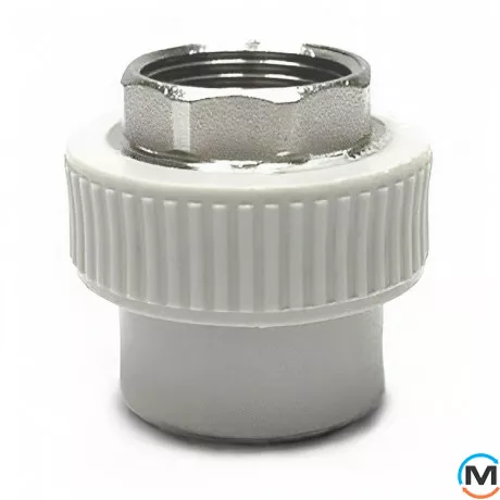 Муфта ППР (Серый) 32х1" ВР ASG под ключ, фото 