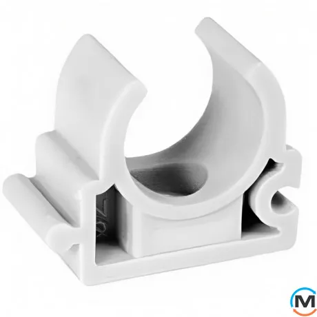 Кліпса ППР ASG 32 (Білий), Діаметр (мм): 32, фото 