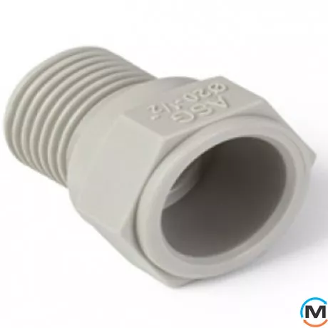 Пробка з різьбленням ASG 1/2" ППР (Сірий), фото 