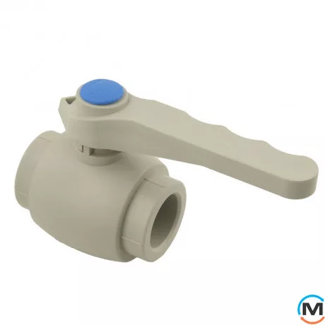 Кран ППР кульовий ASG 32 (Білий), Діаметр (мм): 32, фото , зображення 2