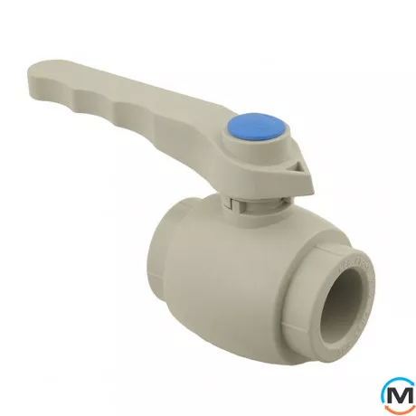 Кран ППР кульовий ASG 32 (Білий), Діаметр (мм): 32, фото 