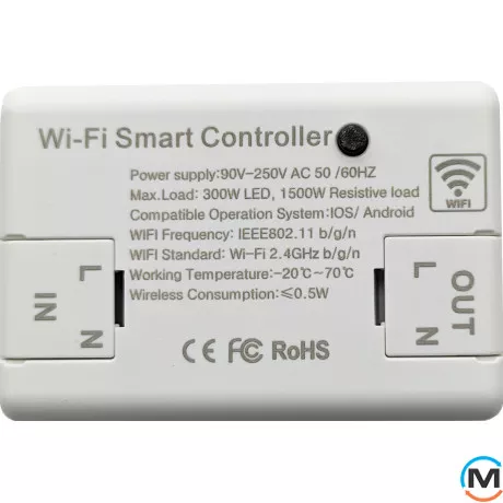 Розумний перемикач Tervix Pro Line WiFi On/Off (Реле), фото 