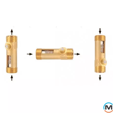 Расходомер Tervix 3/4" х 3/4" 1-10 л/мин, фото , изображение 3