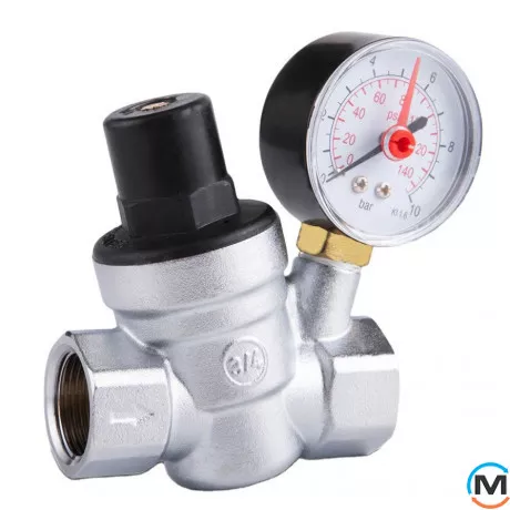 Редуктор тиску з манометром Tervix Pro Line 3/4", Діаметр різьблення: 3/4", фото 