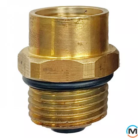 Клапан монтажний для манометра Tervix Pro Line 1/4"х1/2", фото 