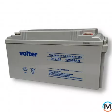 Аккумулятор ТМ Volter 12в АКБ 65Ah, фото 